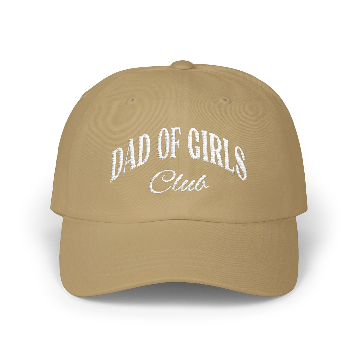 Dad of Girls Club Embroidered Hat | Premium Dad Cap | Father's Day Gift | Gift for Dads of Girls