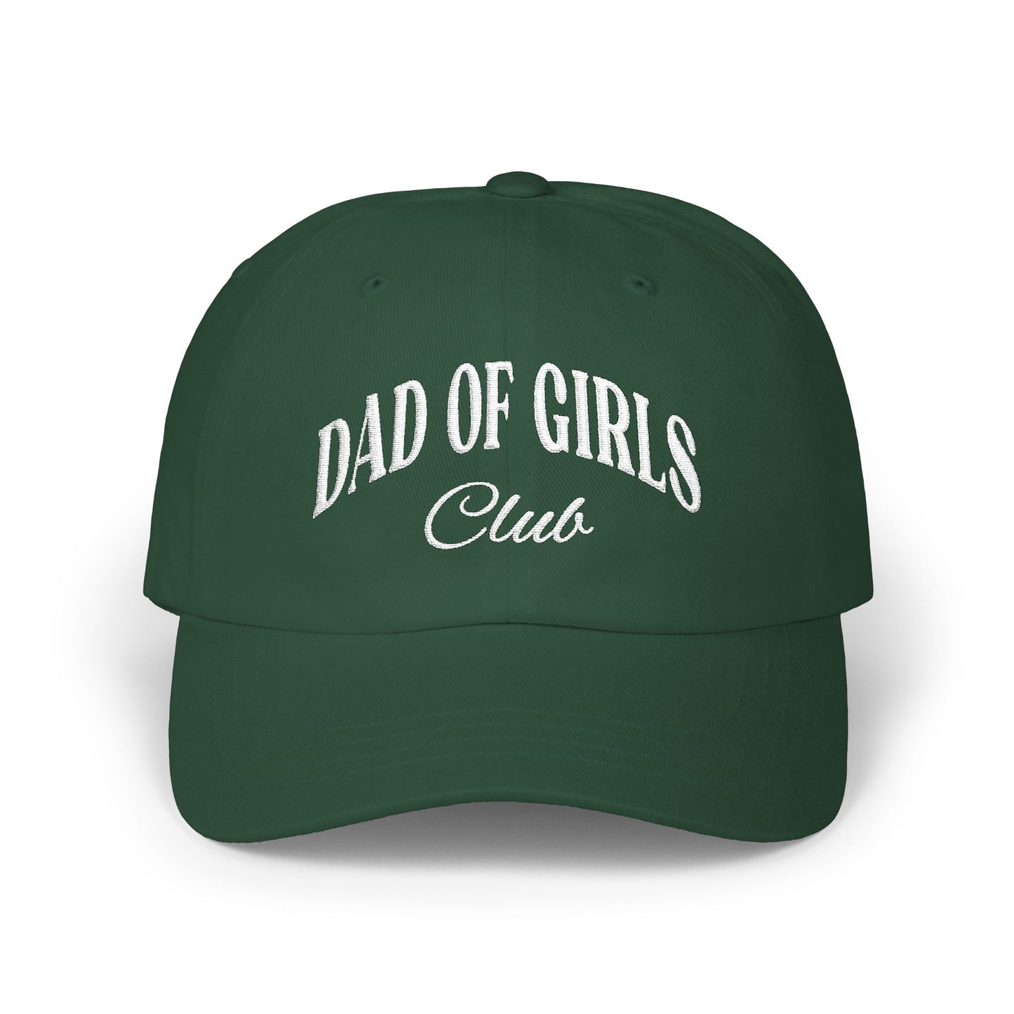 Dad of Girls Club Embroidered Hat | Premium Dad Cap | Father's Day Gift | Gift for Dads of Girls