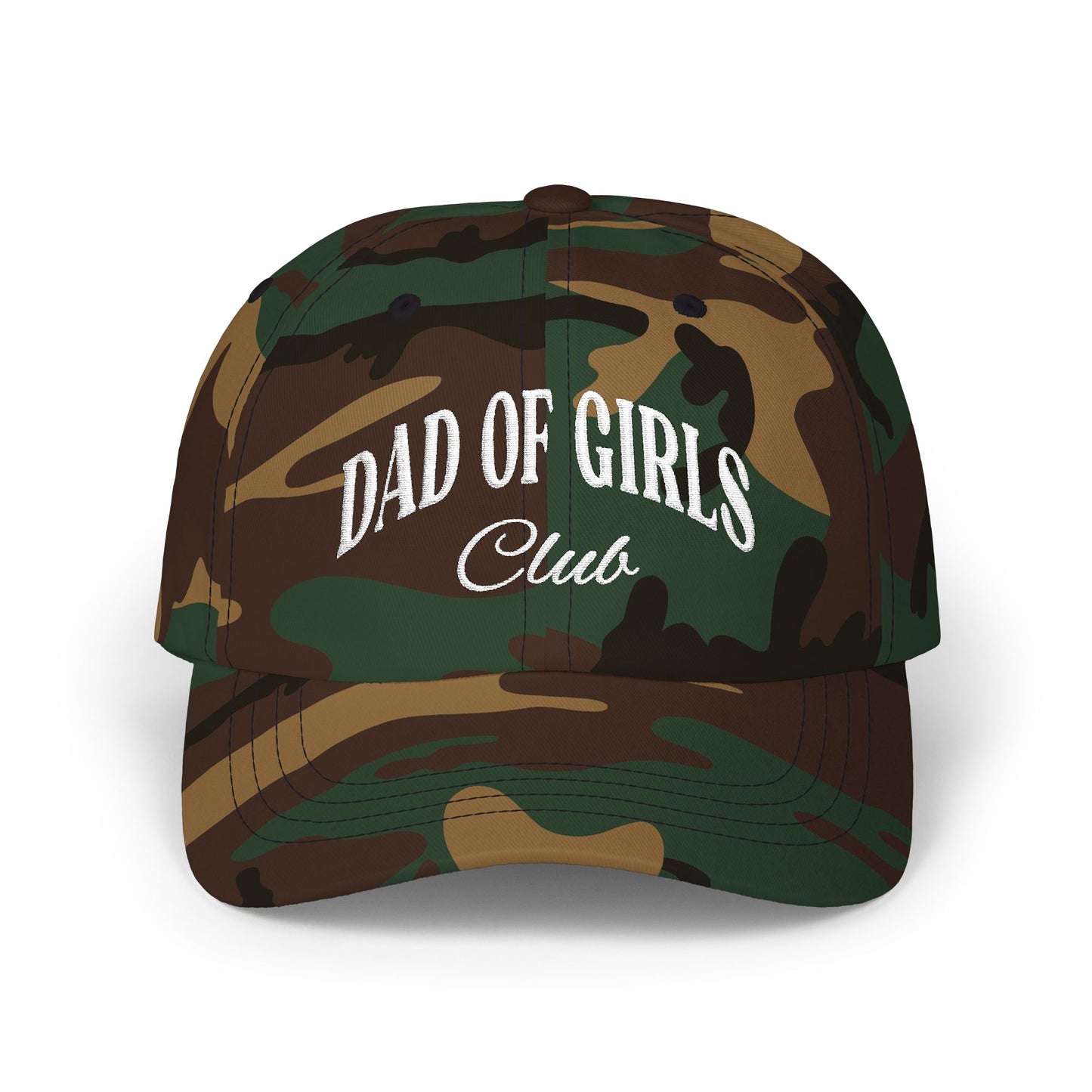 Dad of Girls Club Embroidered Hat | Premium Dad Cap | Father's Day Gift | Gift for Dads of Girls