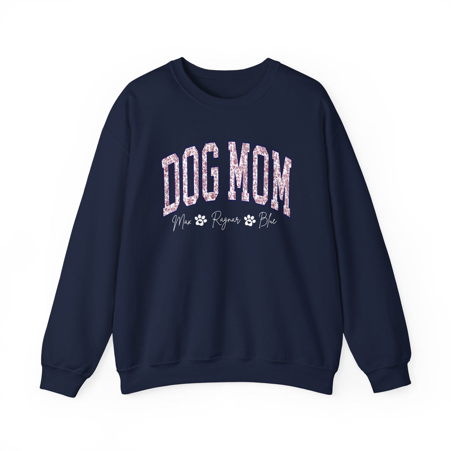 Dog Mom Personalized Sweatshirt | Custom Dog Names Gift