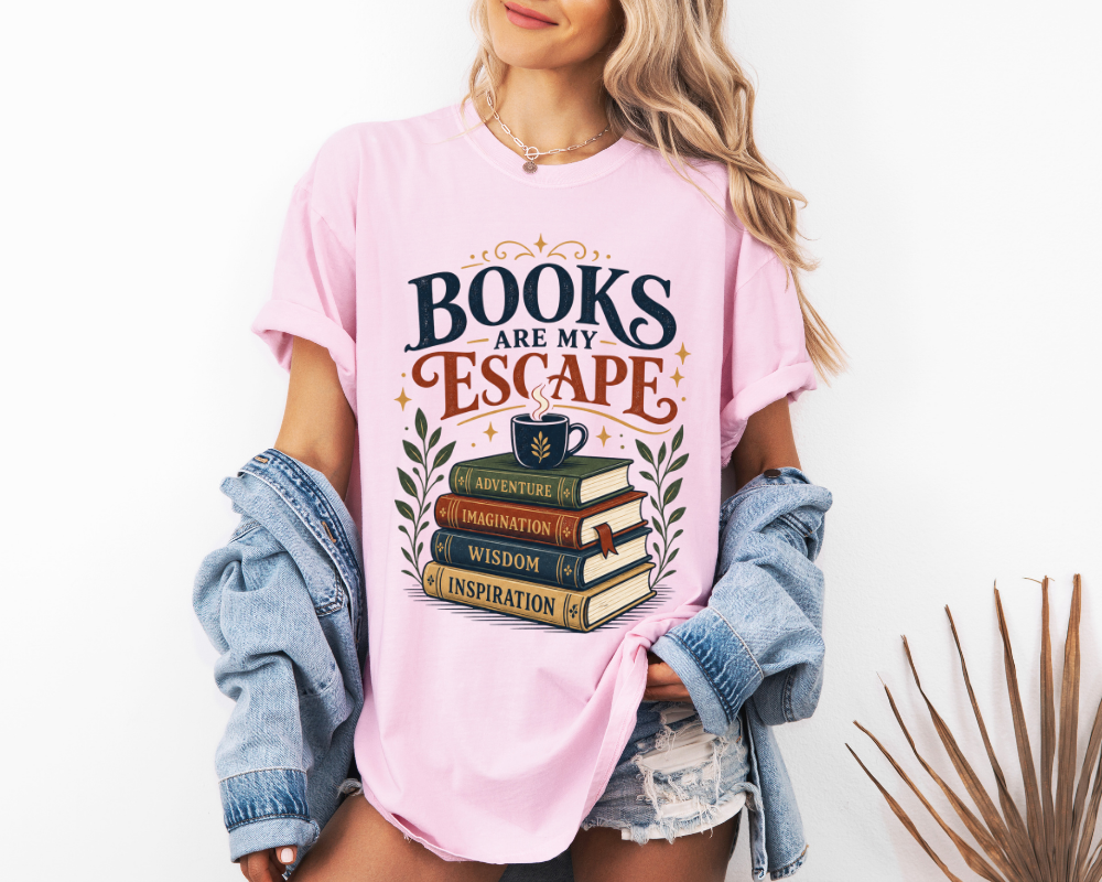 Books Are My Escape | Book Lover Shirt