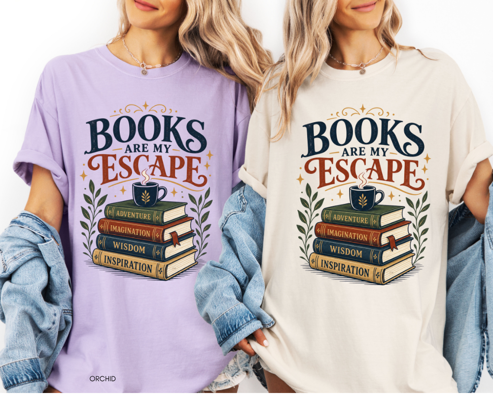 Books Are My Escape | Book Lover Shirt