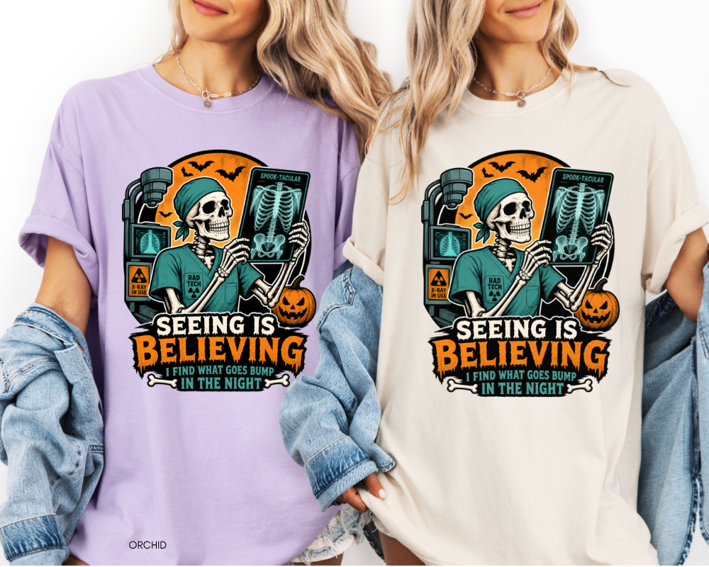 Rad Tech Halloween Shirt | Seeing Is Believing Tee
