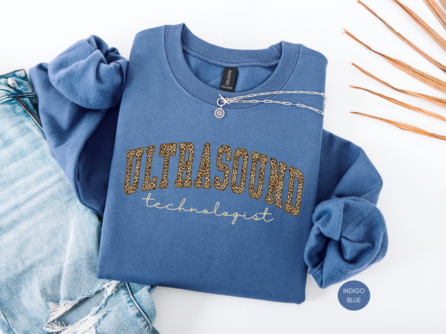 Ultrasound Technologist Leopard Sweatshirt – Sonographer Gift