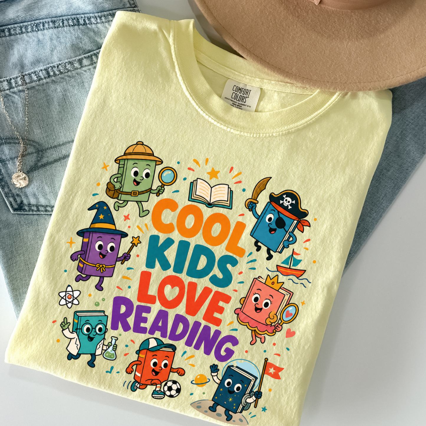 Cool Kids Love Reading Shirt | Elementary Teacher Tee