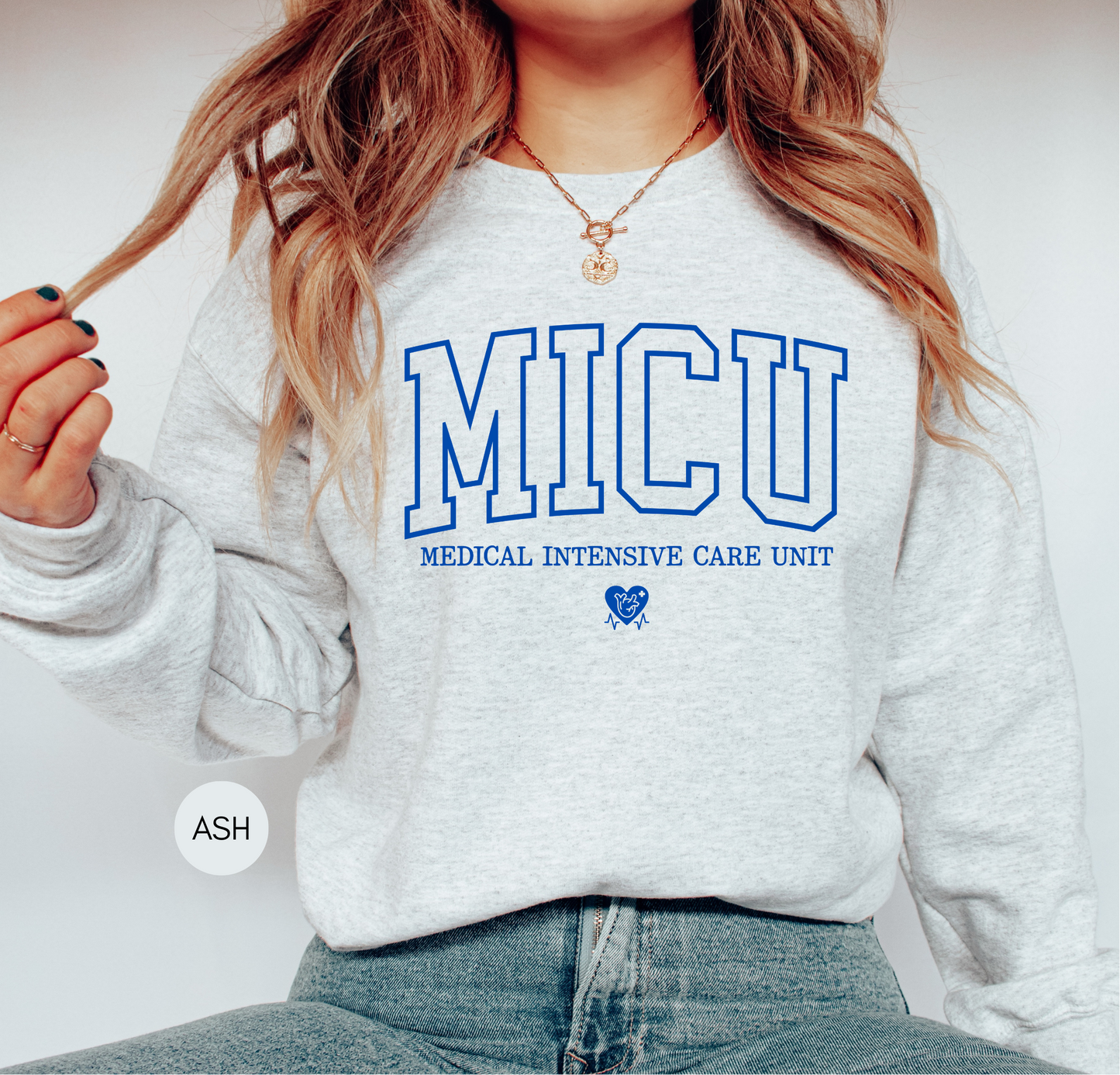 MICU Medical Intensive Care Unit Sweatshirt – Unisex Crewneck