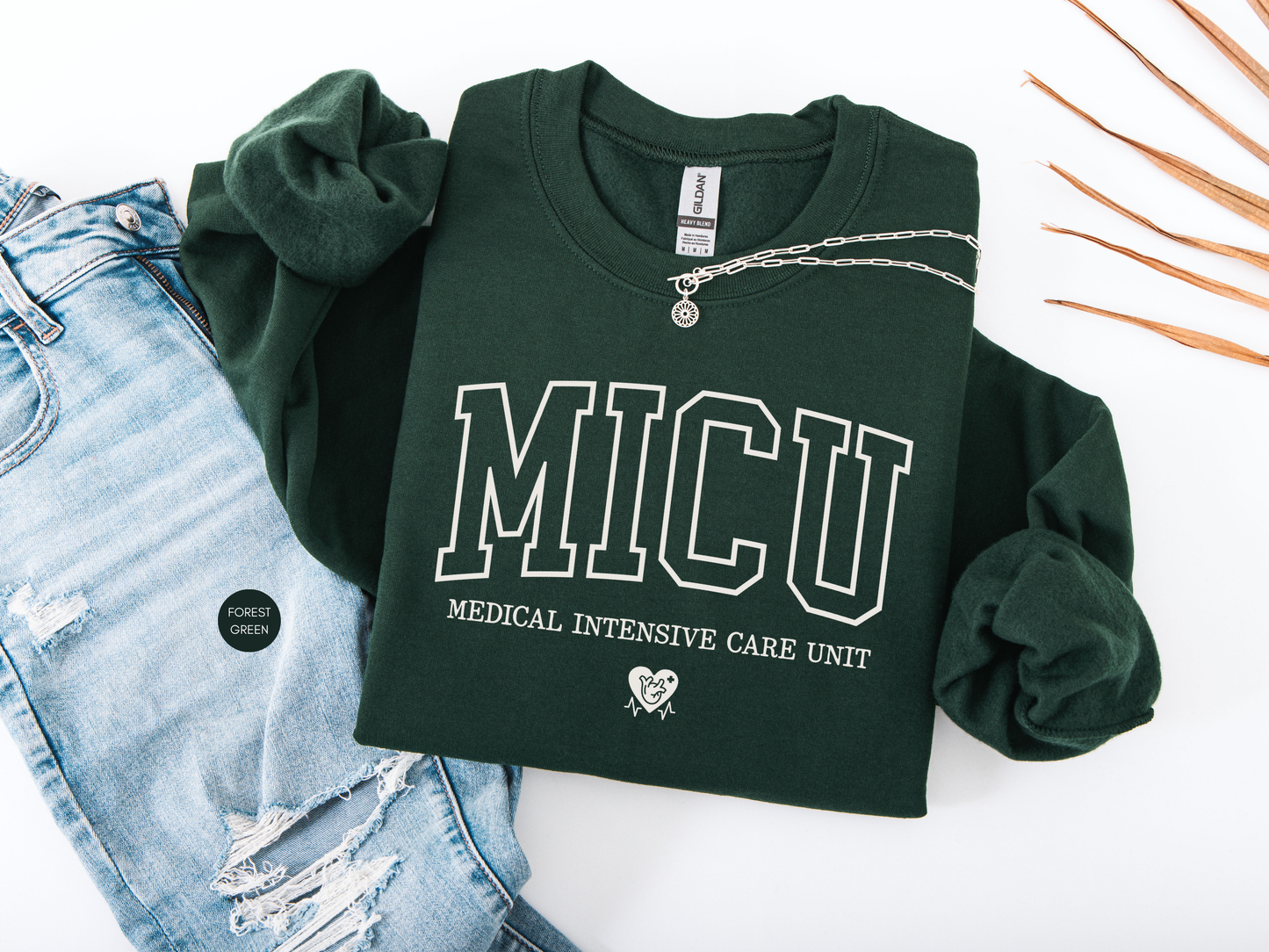 MICU Medical Intensive Care Unit Sweatshirt – Unisex Crewneck
