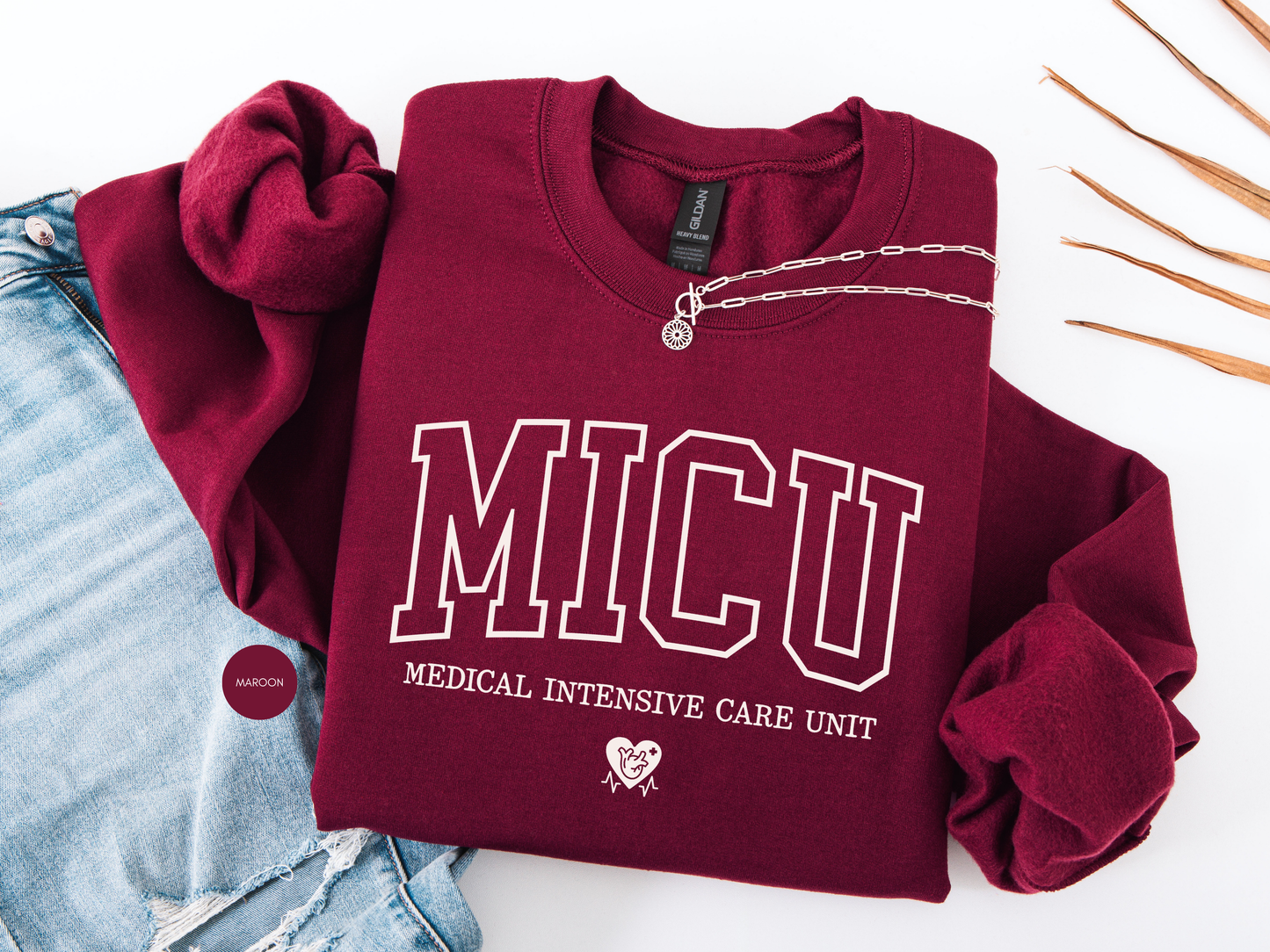 MICU Medical Intensive Care Unit Sweatshirt – Unisex Crewneck