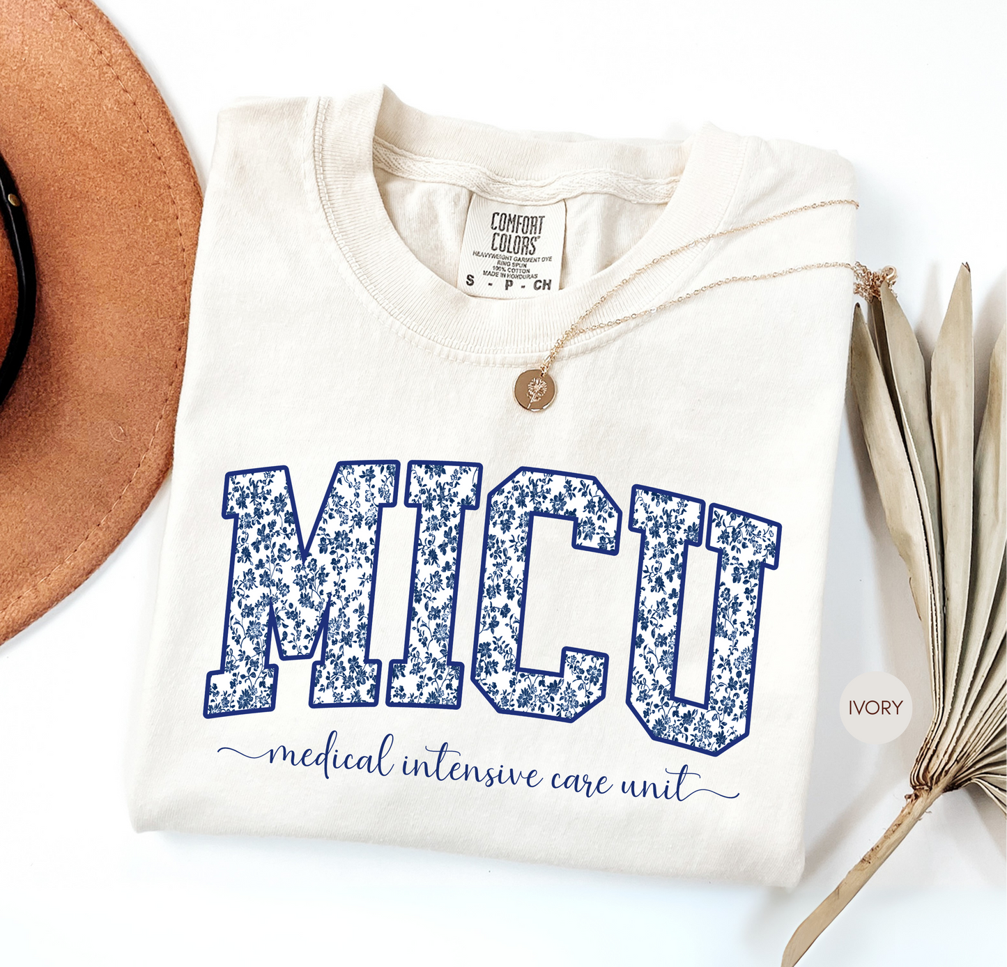 MICU Nurse Shirt – Medical Intensive Care Unit Graphic Tee for Women – ICU Nurse Gift