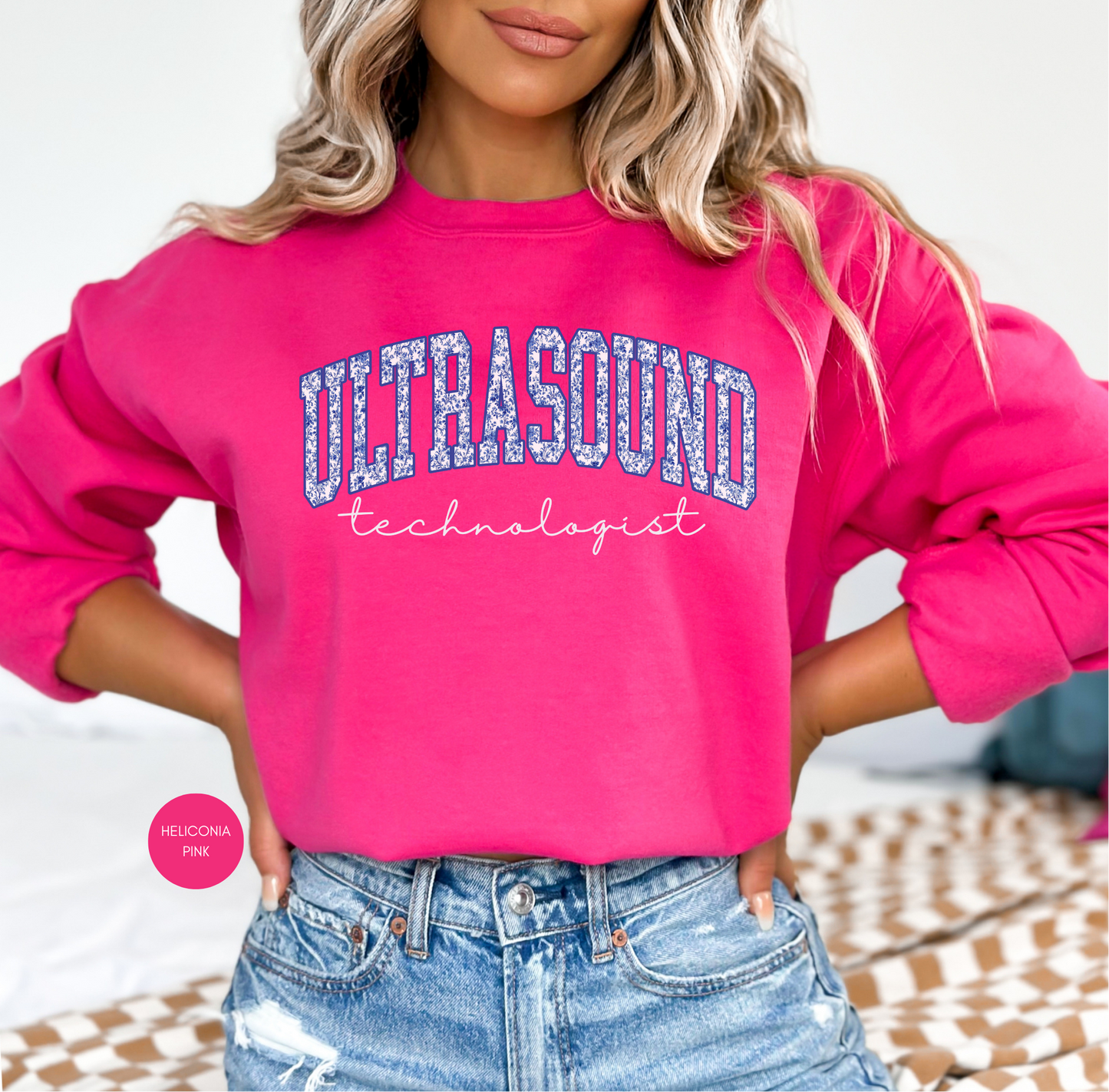Ultrasound Technologist Sweatshirt – Medical Sonographer Gift | Cozy Healthcare Crewneck
