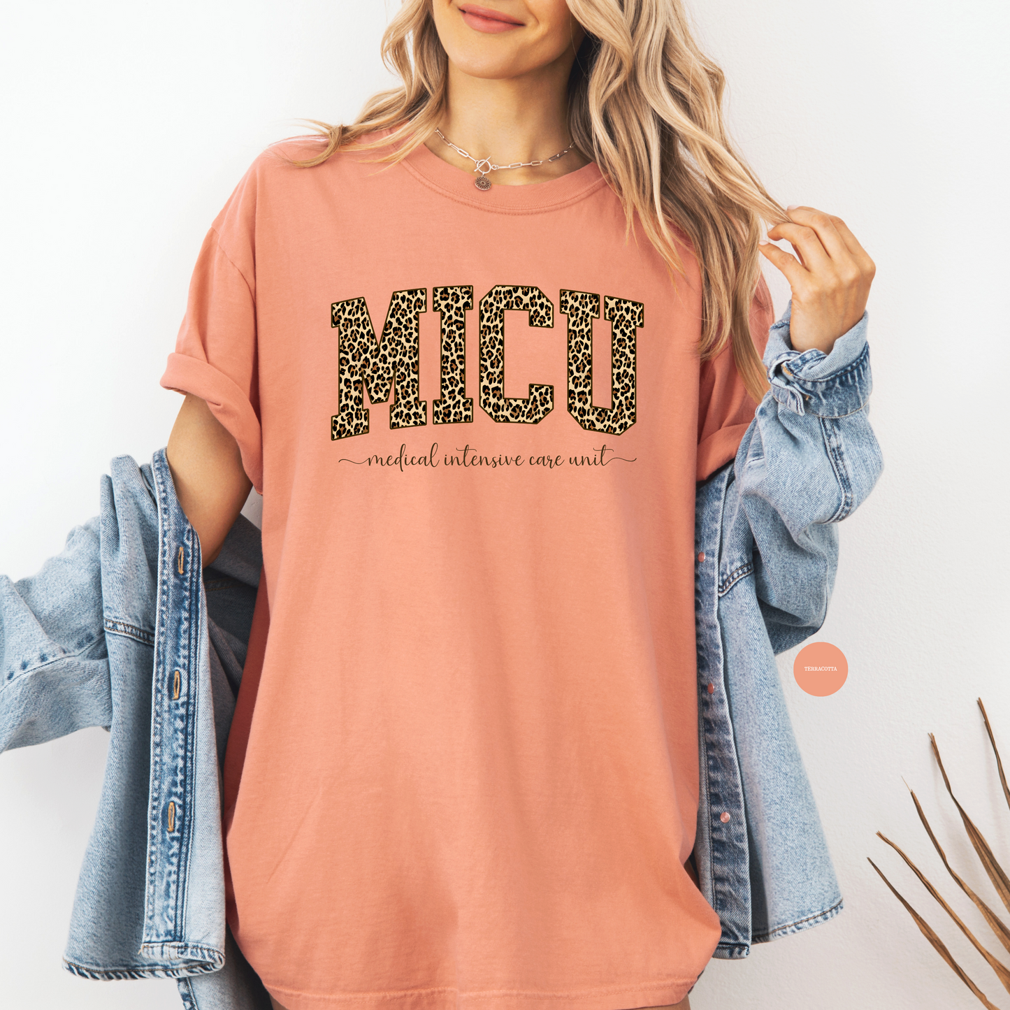 MICU Leopard Shirt – Medical Intensive Care Unit Nurse T-Shirt – ICU Nurse Gift