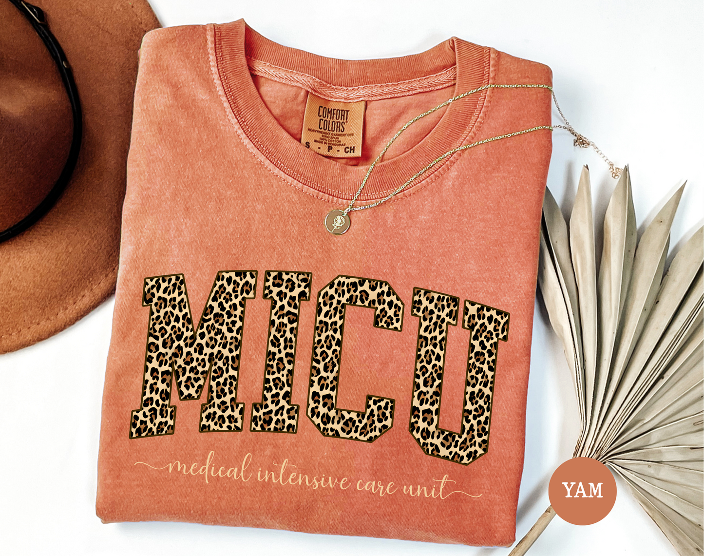 MICU Leopard Shirt – Medical Intensive Care Unit Nurse T-Shirt – ICU Nurse Gift