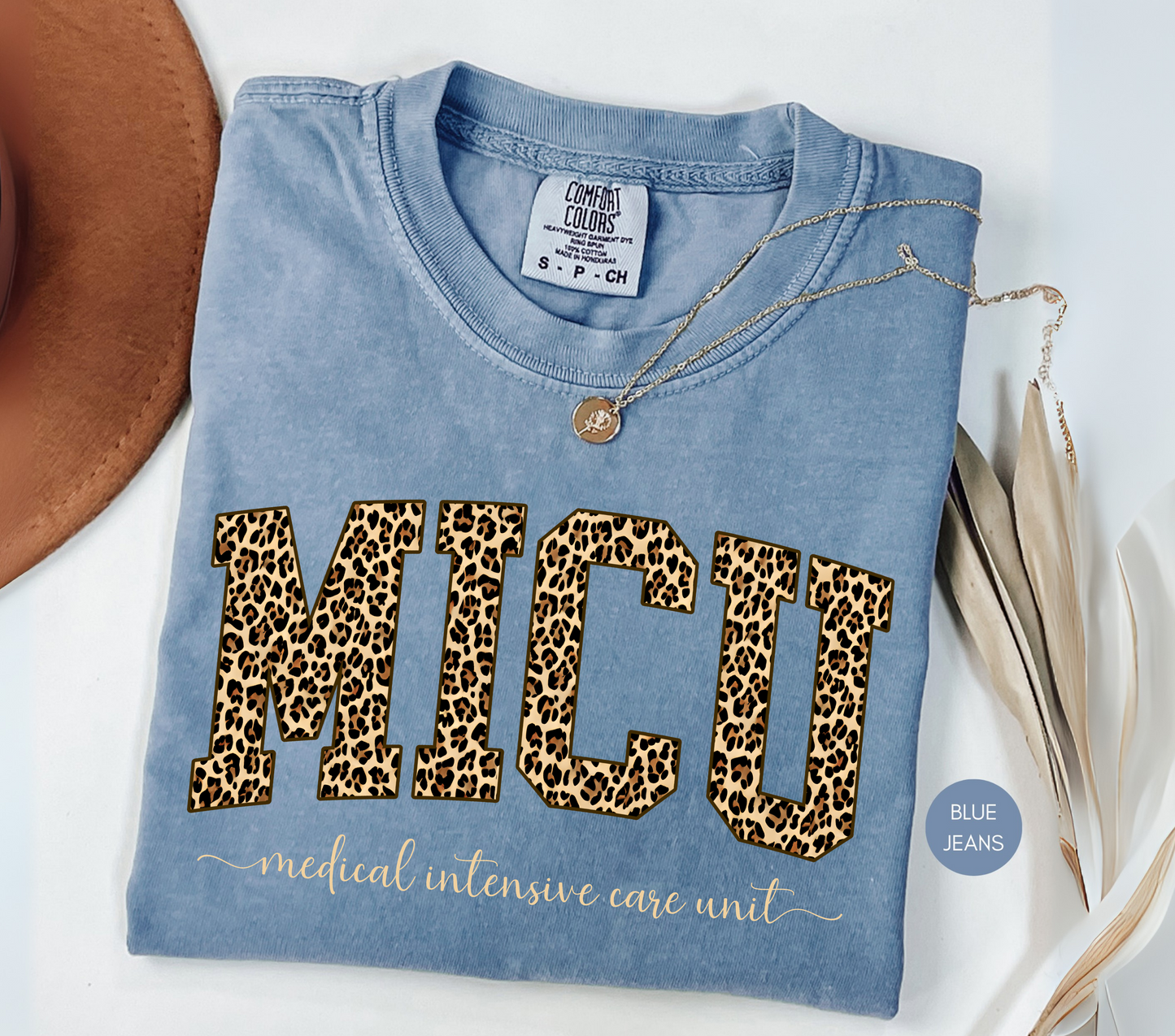 MICU Leopard Shirt – Medical Intensive Care Unit Nurse T-Shirt – ICU Nurse Gift
