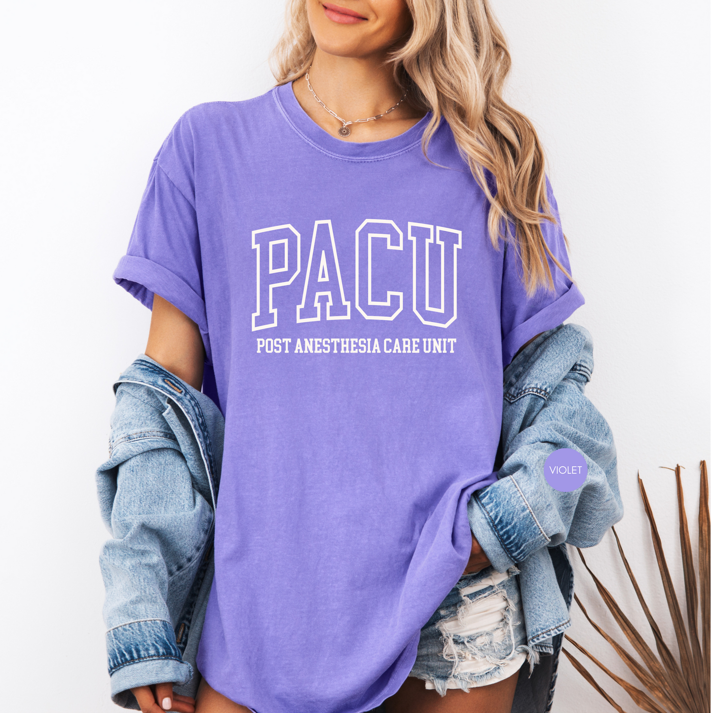 PACU Nurse Shirt – Post Anesthesia Care Unit Varsity Tee