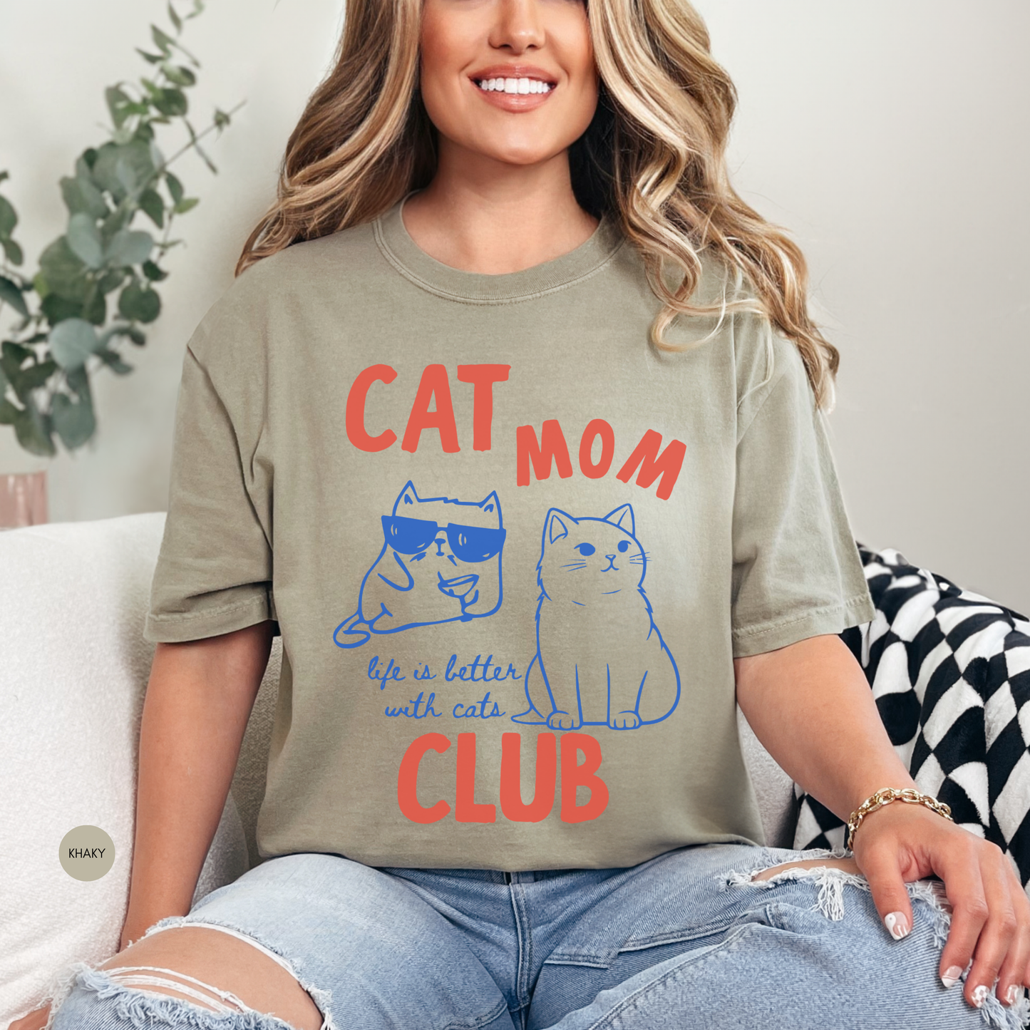 Cat Mom Shirt – Cute Gift for Cat Lovers 😻