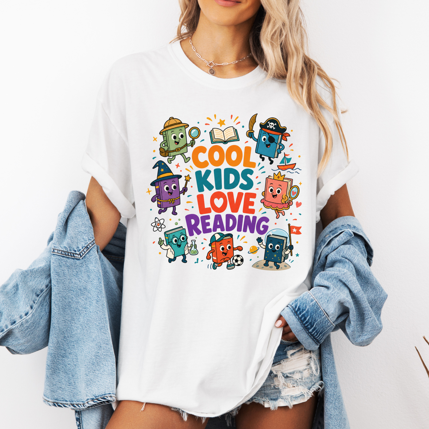 Cool Kids Love Reading Shirt | Elementary Teacher Tee
