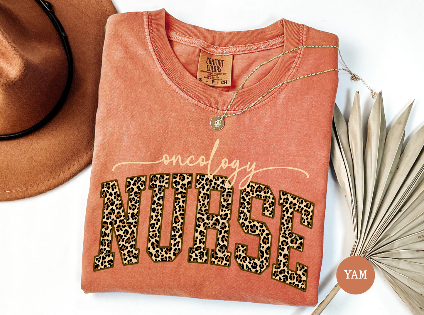 Oncology Nurse Shirt | Leopard Print RN Gift for Nurses
