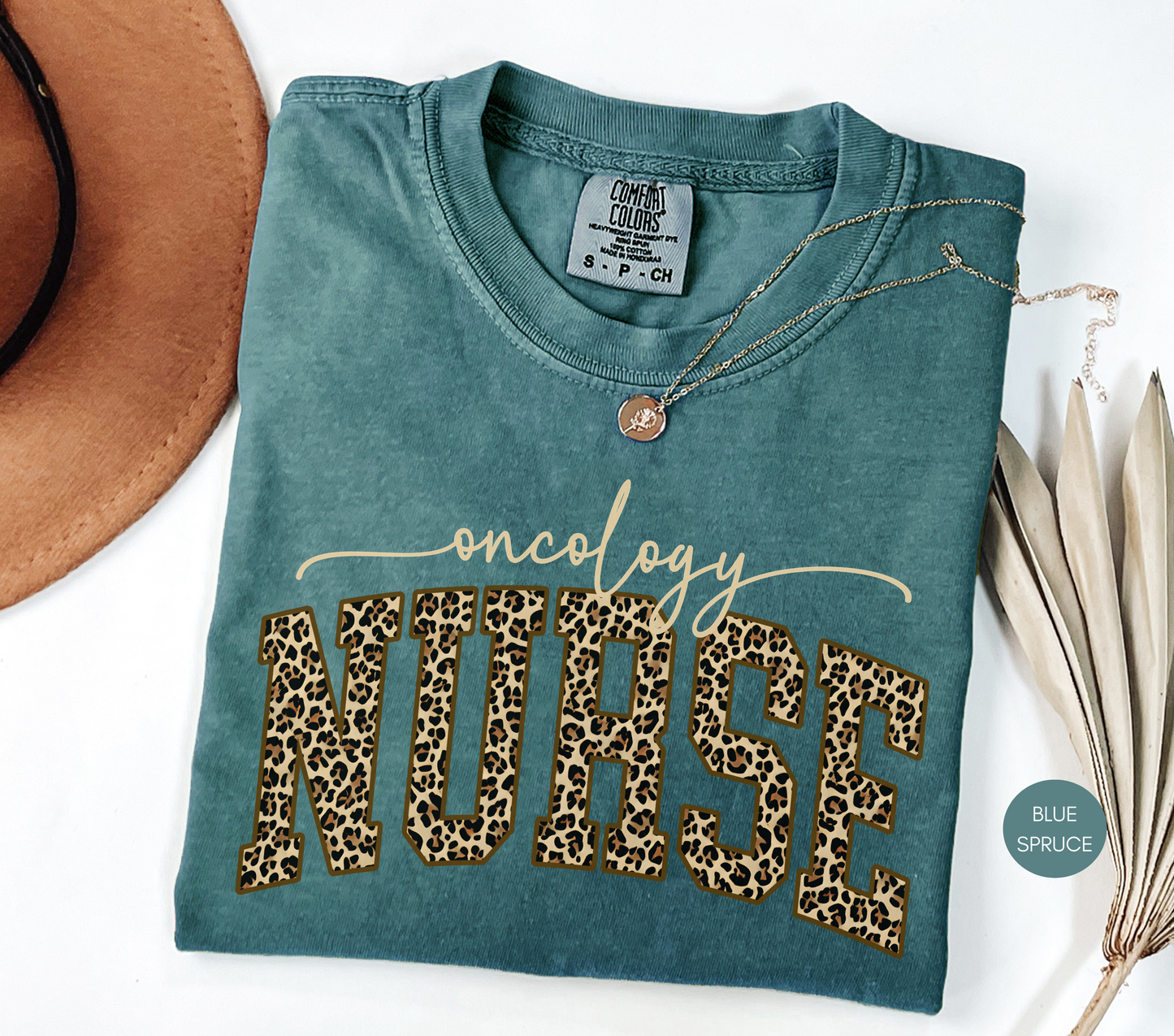 Oncology Nurse Shirt | Leopard Print RN Gift for Nurses