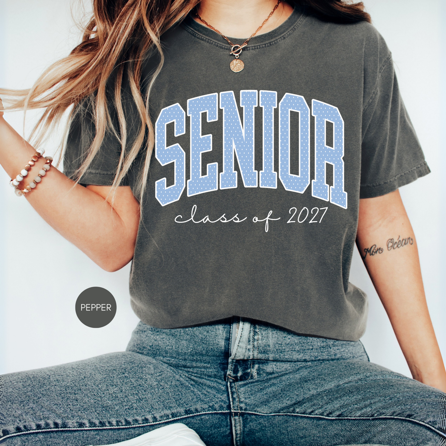Senior Class of 2027 Shirt | Varsity Graduation Tee