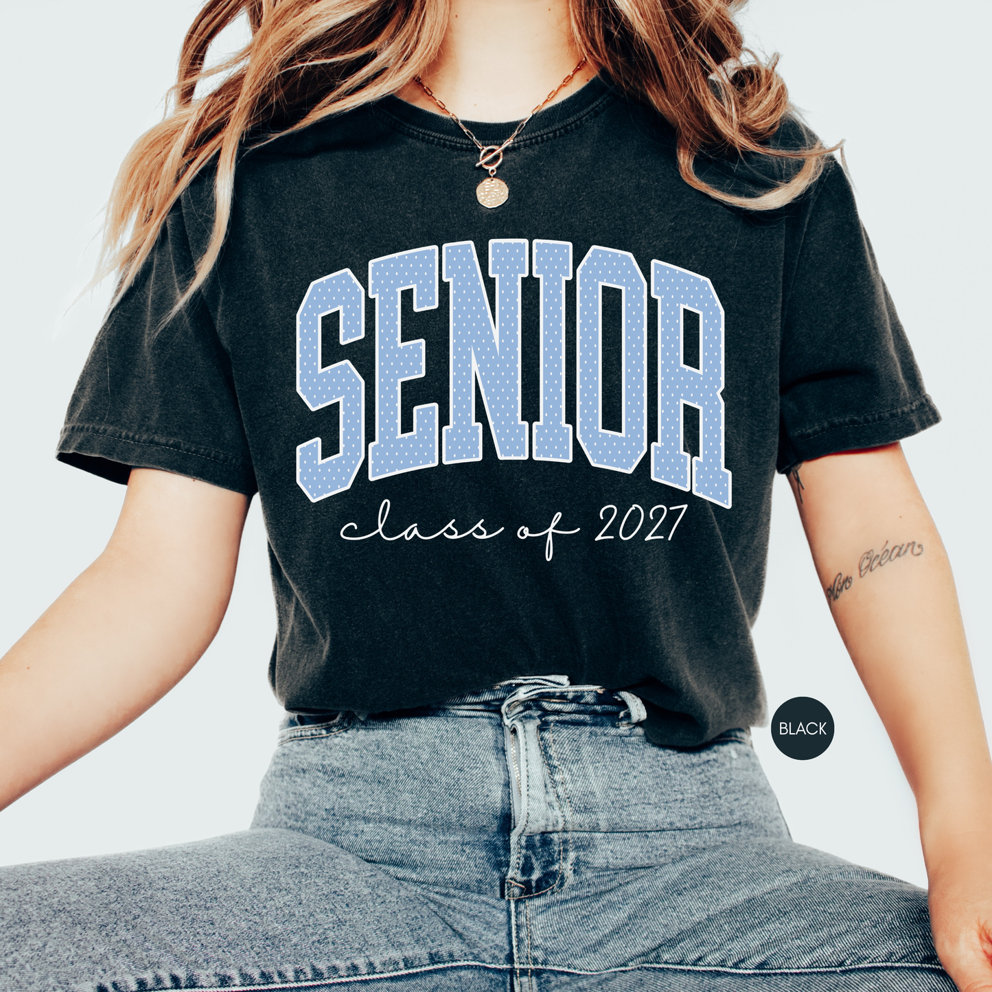 Senior Class of 2027 Shirt | Varsity Graduation Tee