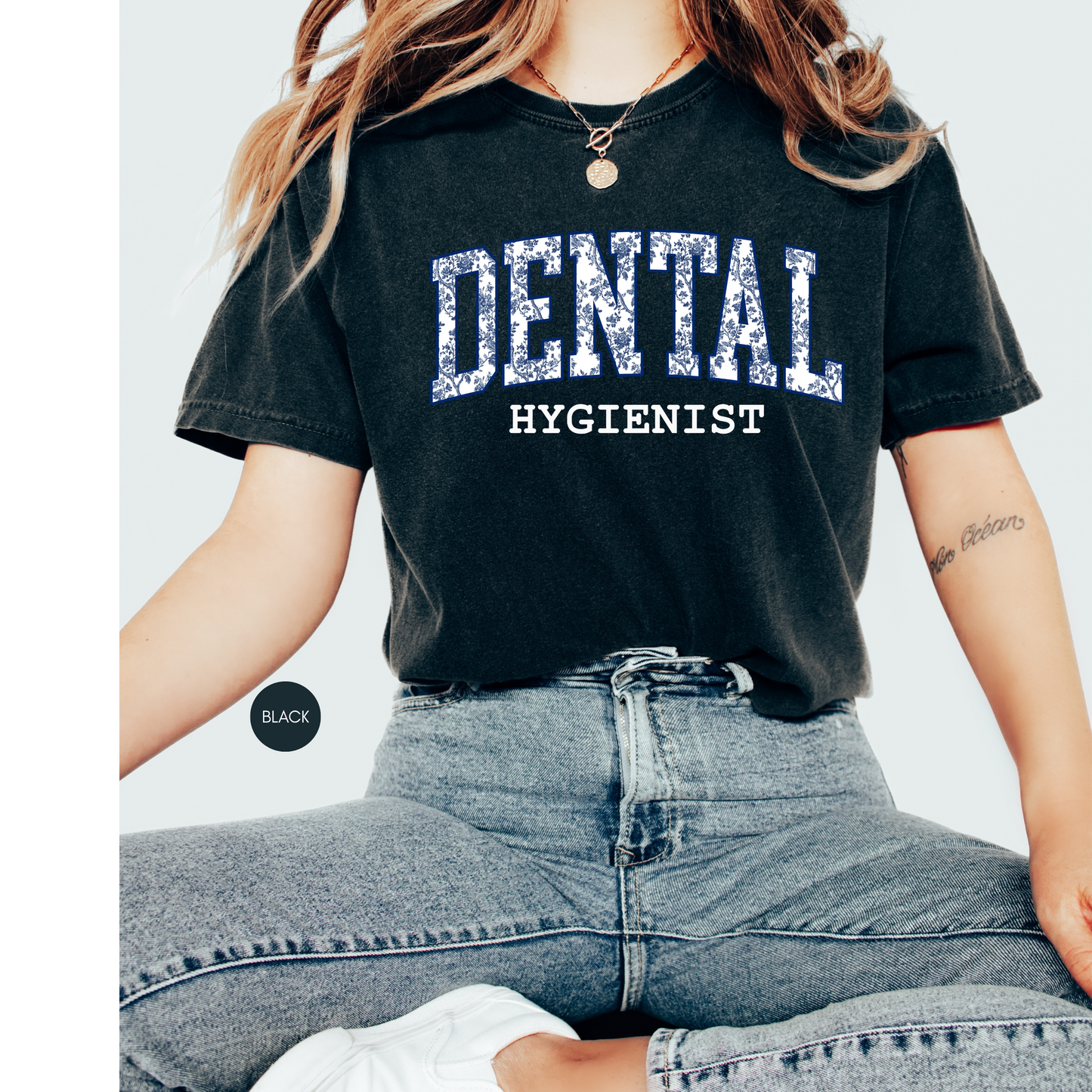 Dental Hygienist Shirt – Ivory Dental Hygienist Tee for Dental Professionals