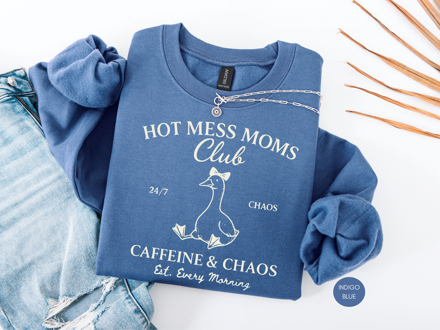 Funny Mom Sweatshirt – Hot Mess Moms Club