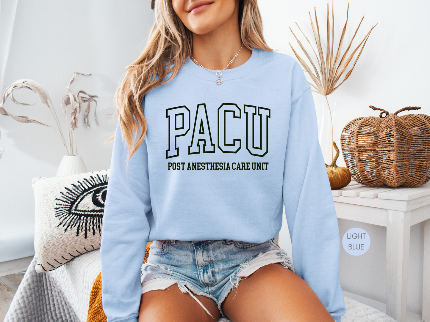 PACU Post Anesthesia Care Unit Sweatshirt – Nurse Crewneck