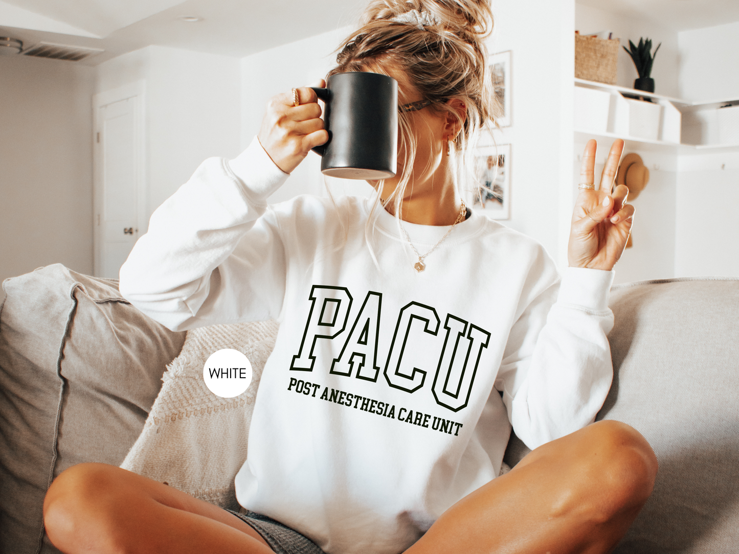 PACU Post Anesthesia Care Unit Sweatshirt – Nurse Crewneck