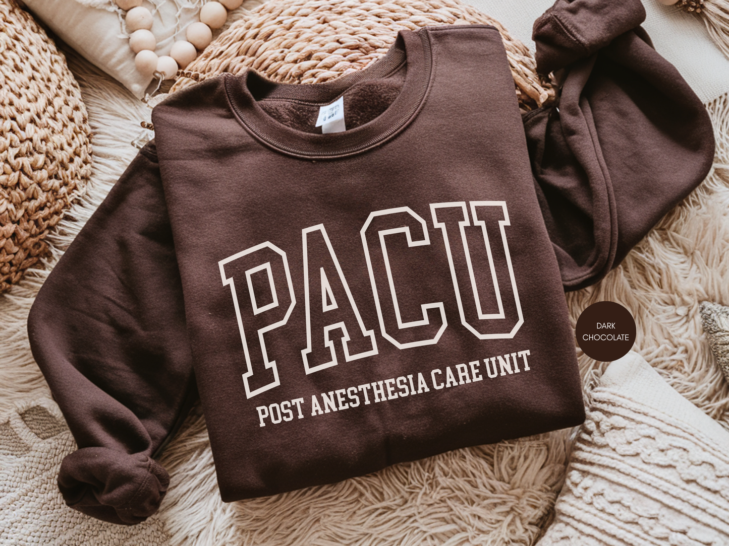 PACU Post Anesthesia Care Unit Sweatshirt – Nurse Crewneck