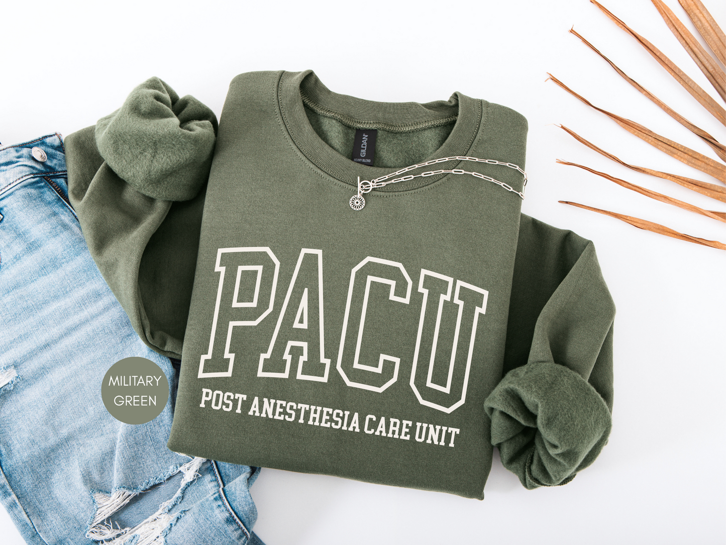 PACU Post Anesthesia Care Unit Sweatshirt – Nurse Crewneck
