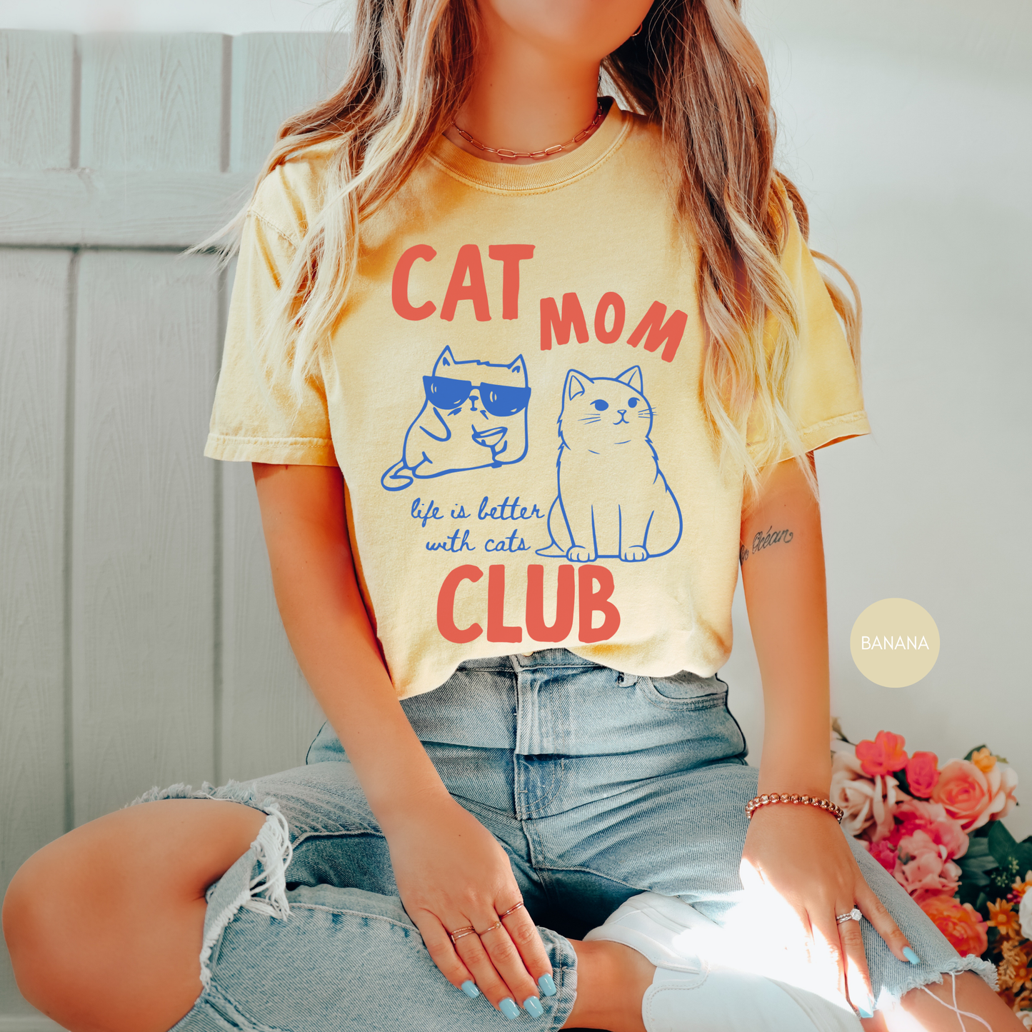 Cat Mom Shirt – Cute Gift for Cat Lovers 😻