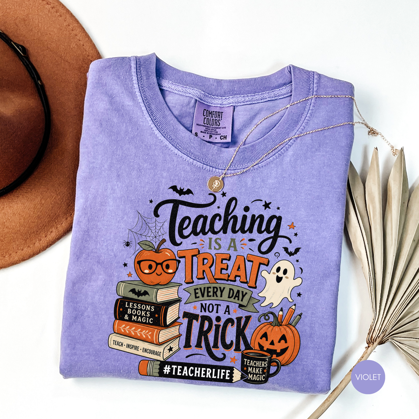 Teaching Is a Treat Shirt | Halloween Teacher T-Shirt
