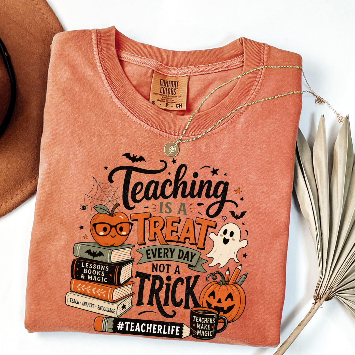 Teaching Is a Treat Shirt | Halloween Teacher T-Shirt