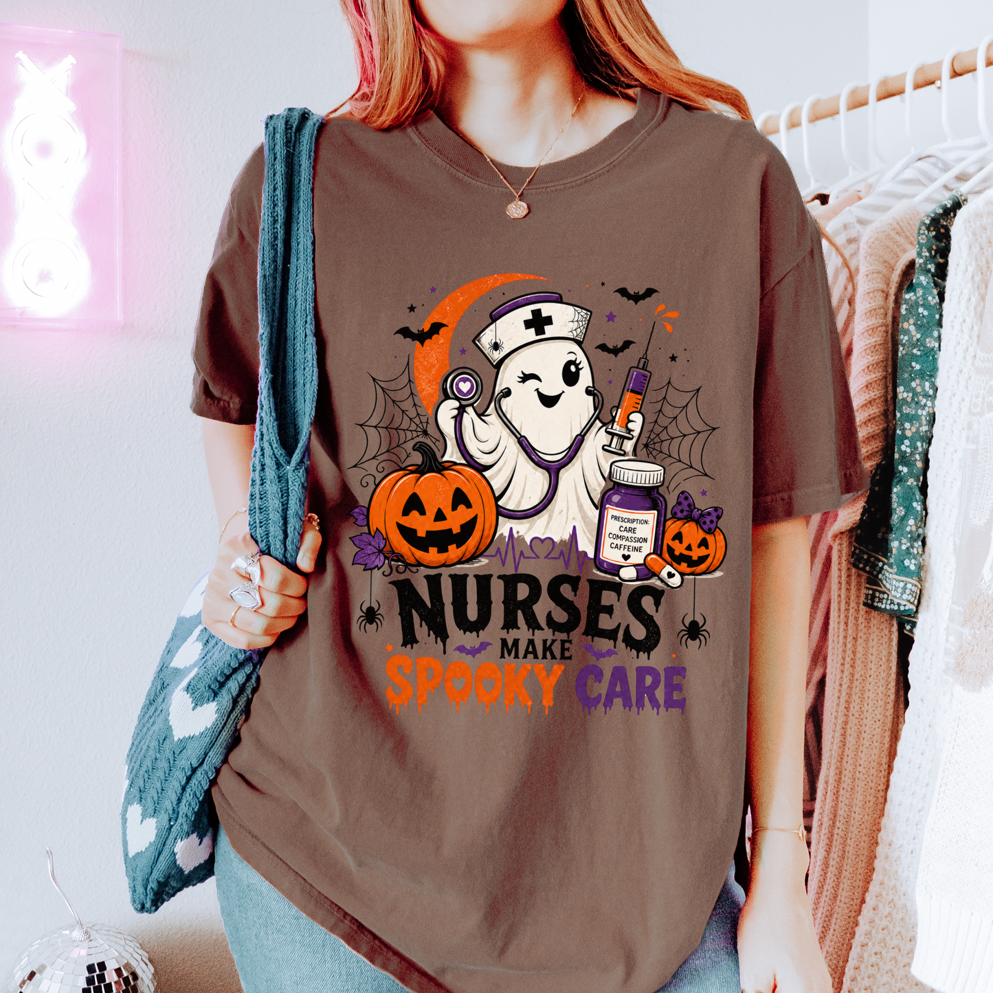 Halloween Nurse Shirt | Nurses Make Spooky Care Tee