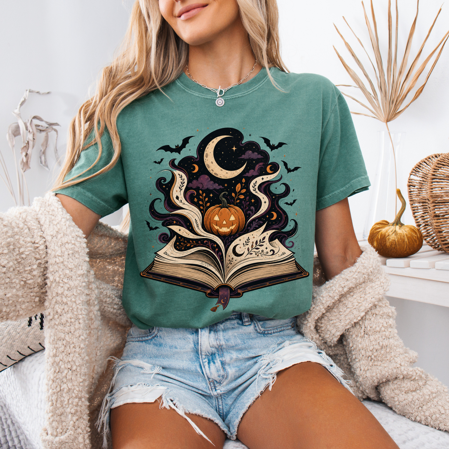 Spooky Book Lover Shirt | Magical Halloween Reading Tee