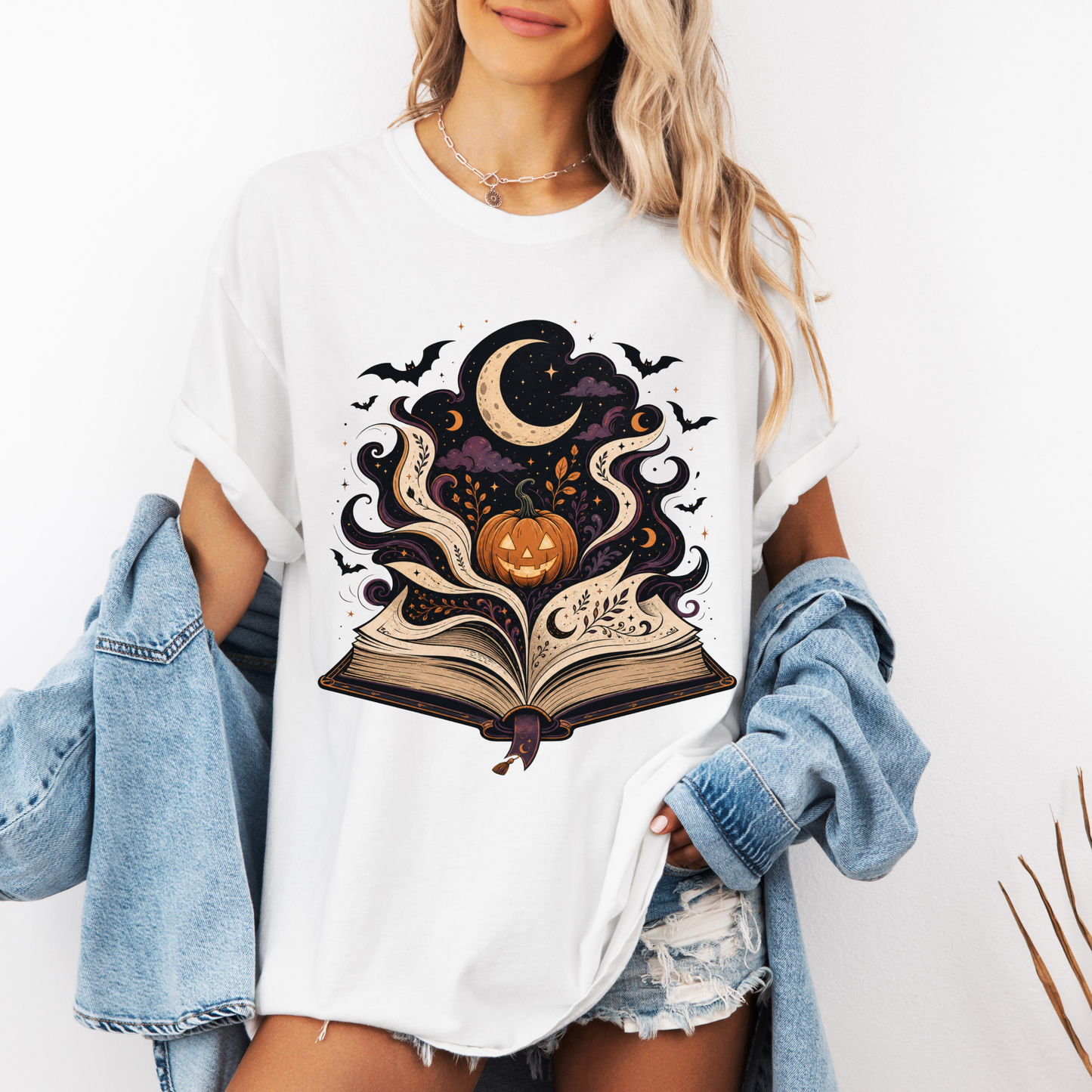 Spooky Book Lover Shirt | Magical Halloween Reading Tee