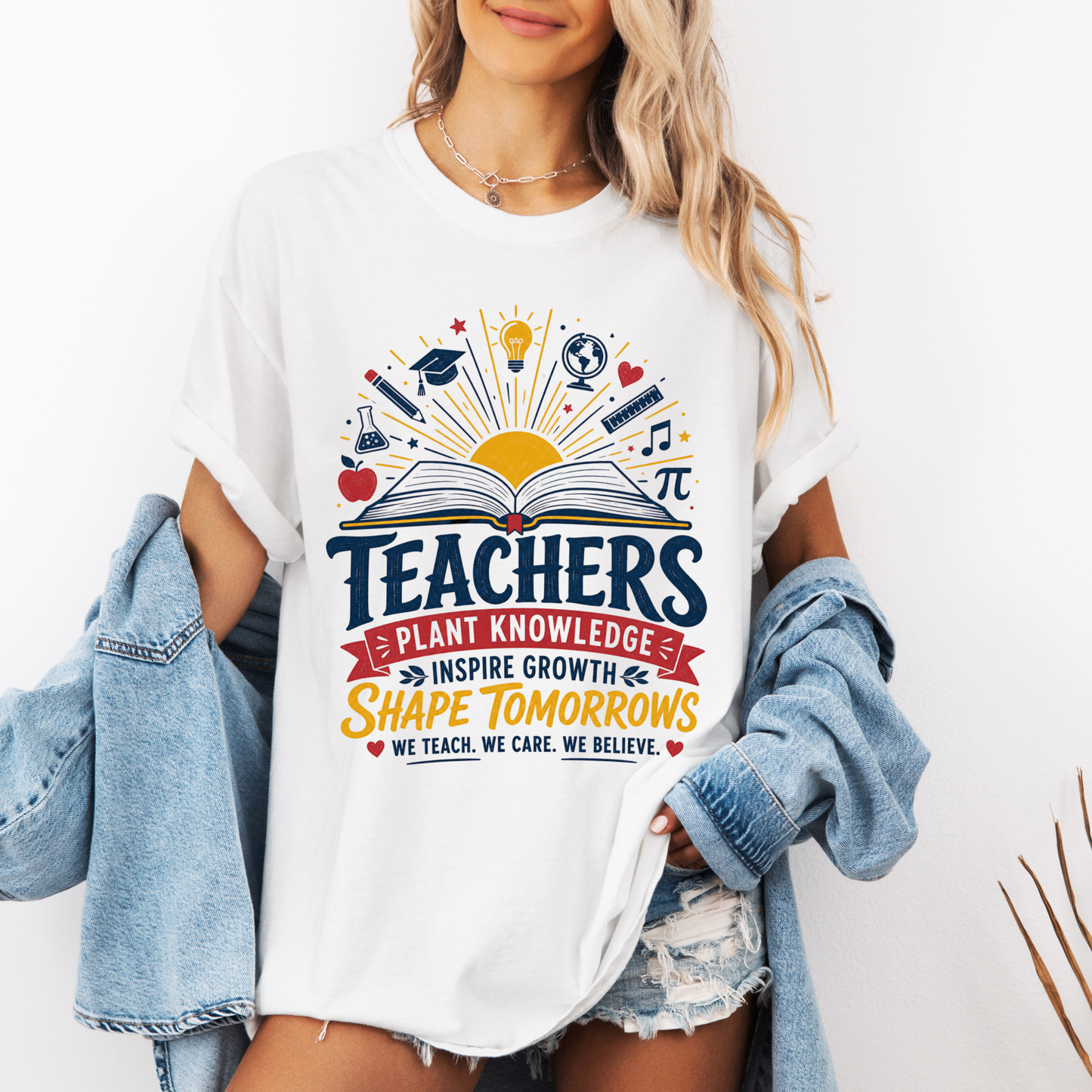 Teachers Plant Knowledge | Teacher Shirt