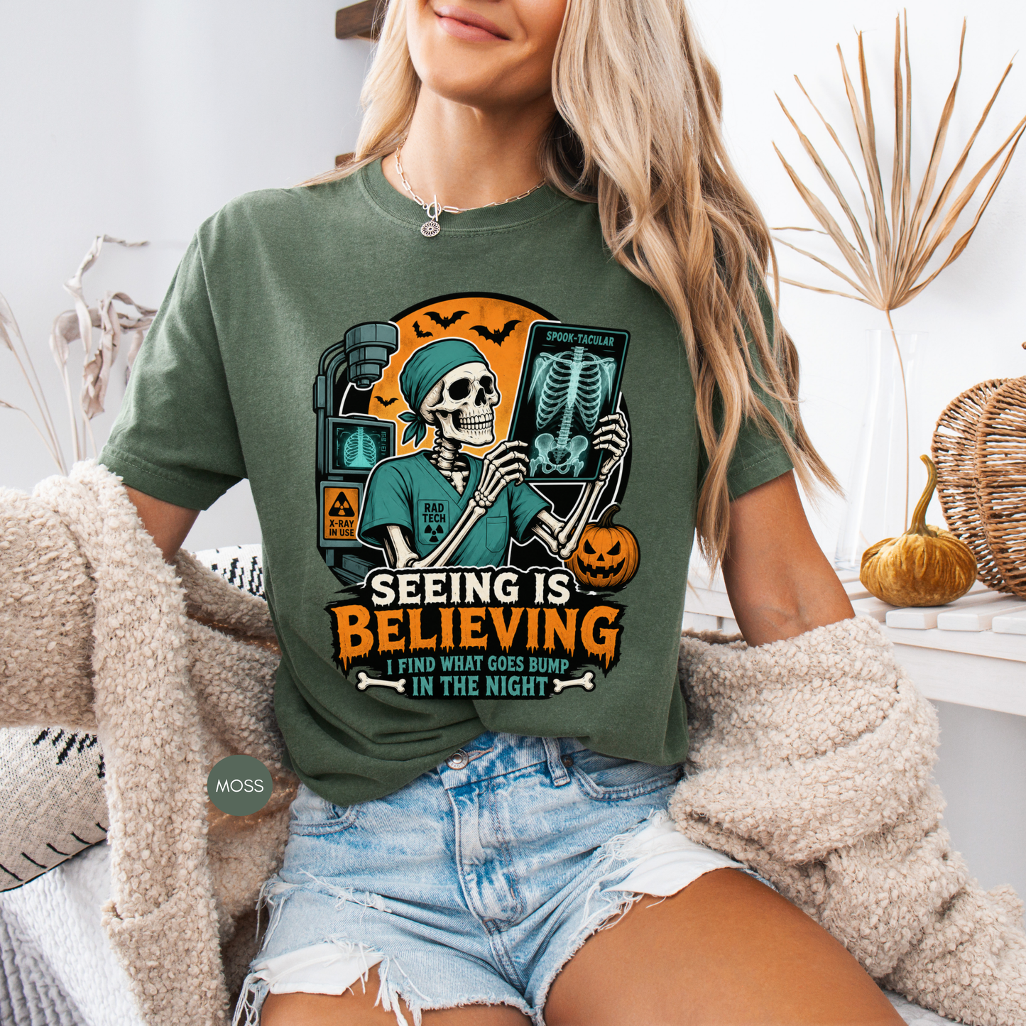 Rad Tech Halloween Shirt | Seeing Is Believing Tee