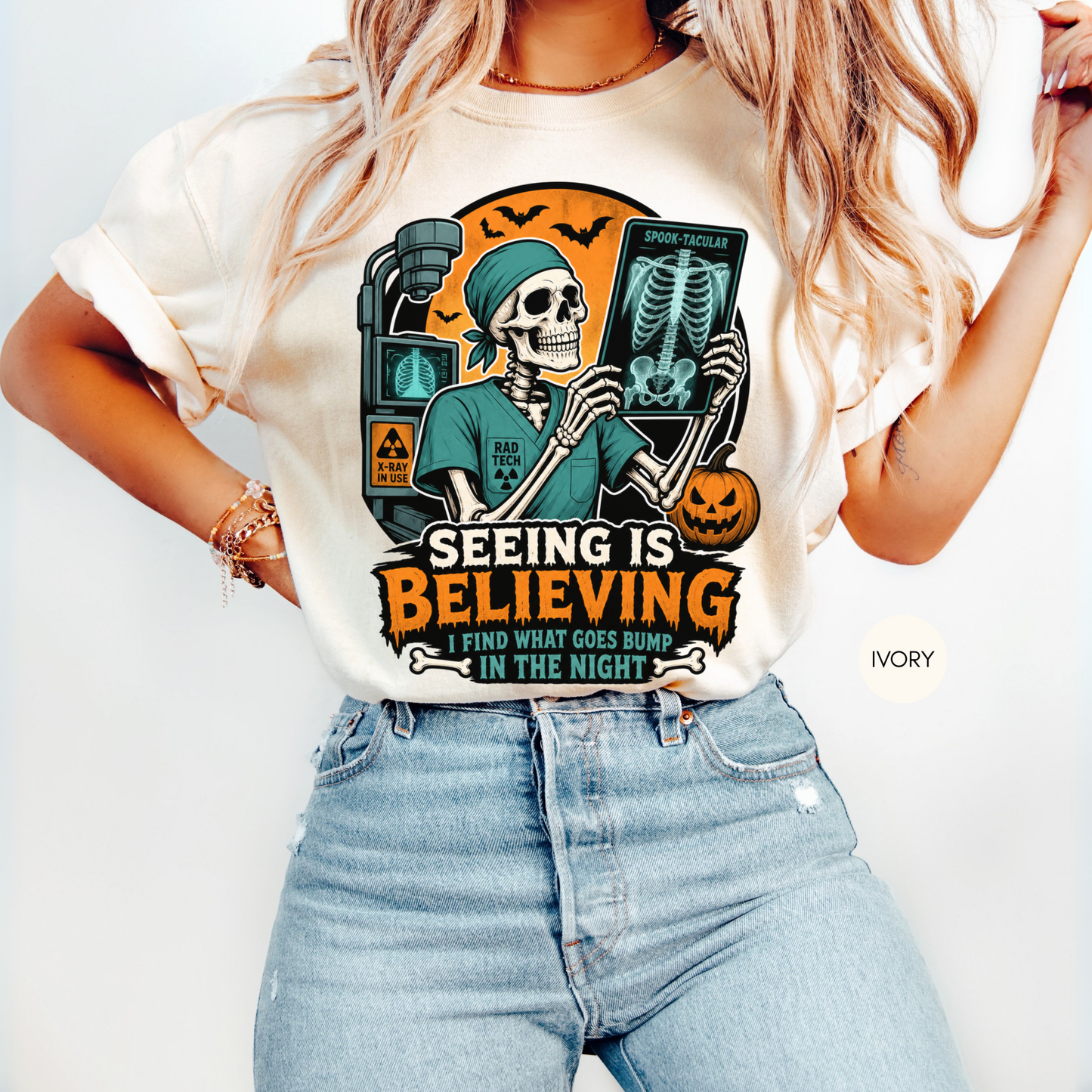 Rad Tech Halloween Shirt | Seeing Is Believing Tee