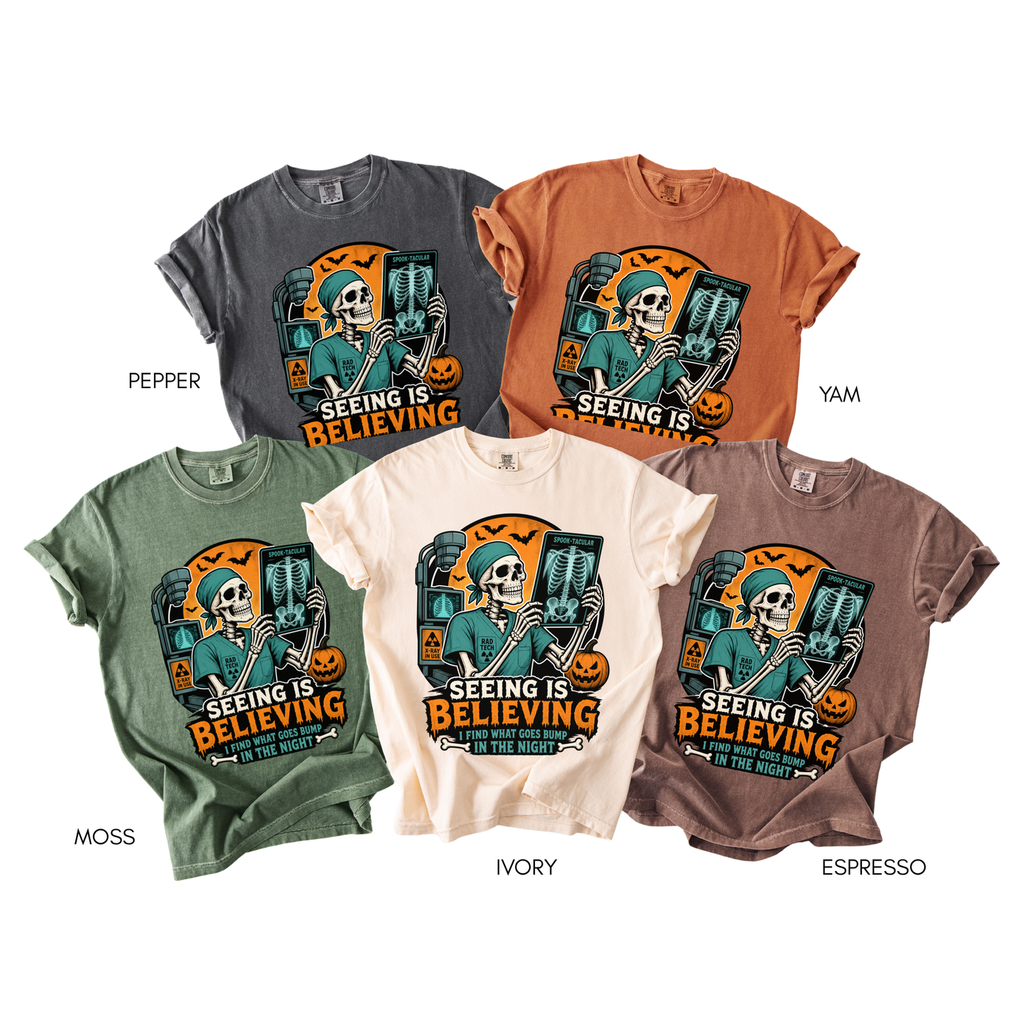 Rad Tech Halloween Shirt | Seeing Is Believing Tee