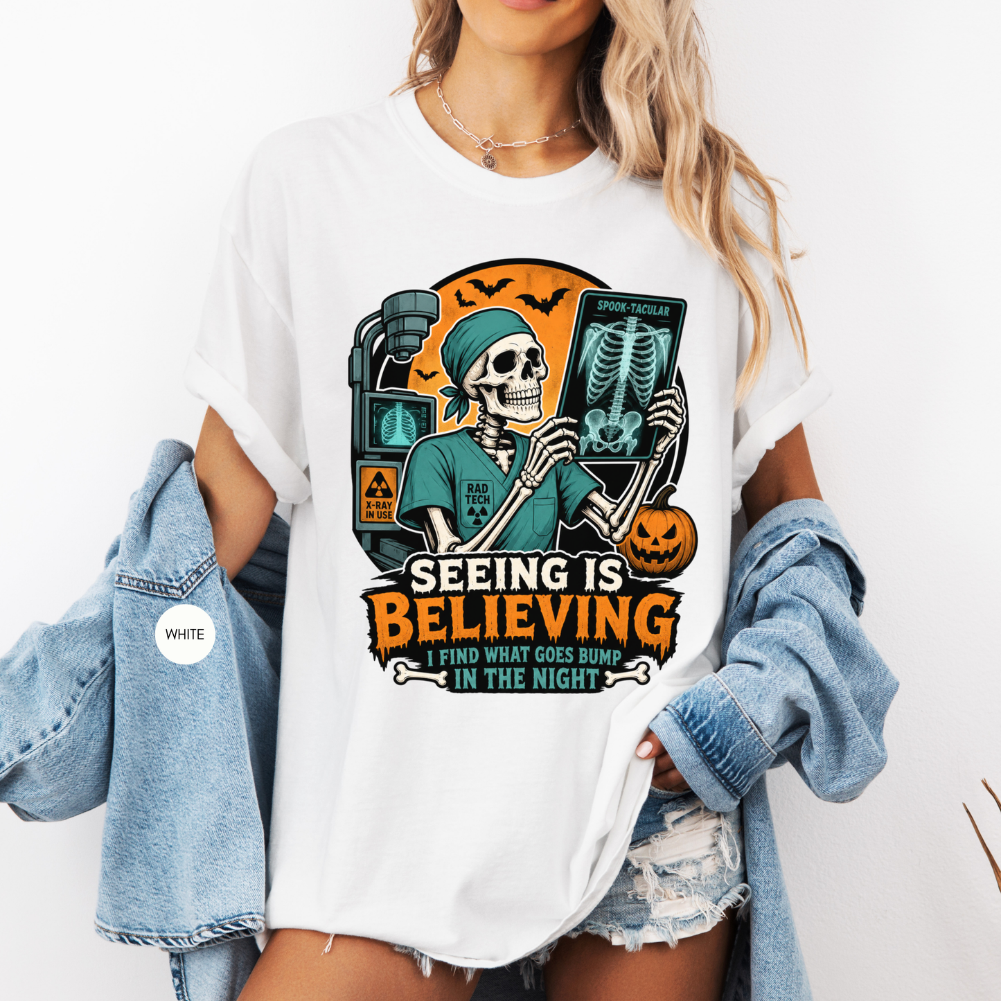 Rad Tech Halloween Shirt | Seeing Is Believing Tee