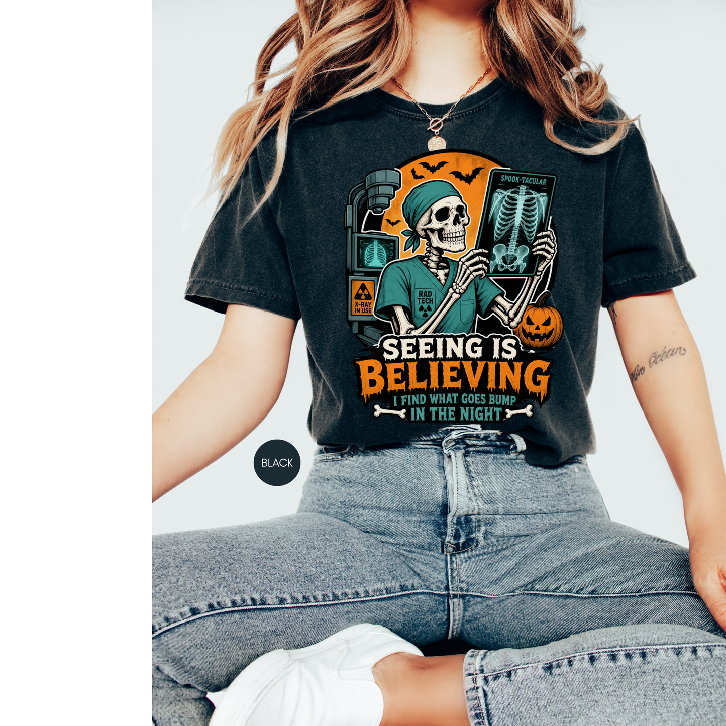 Rad Tech Halloween Shirt | Seeing Is Believing Tee