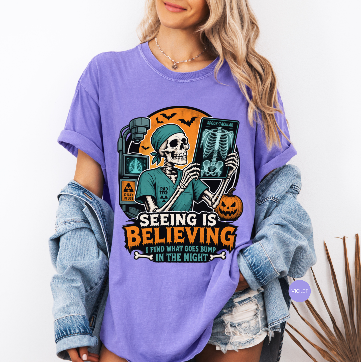 Rad Tech Halloween Shirt | Seeing Is Believing Tee