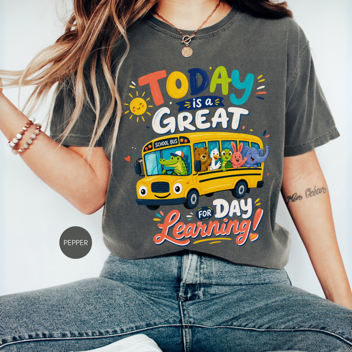 Today Is a Great Day for Learning Shirt | Teacher Back to School Tee