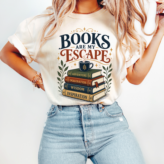 Books Are My Escape | Book Lover Shirt