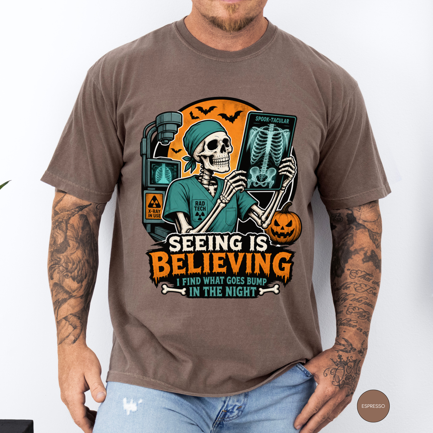 Rad Tech Halloween Shirt | Seeing Is Believing Tee
