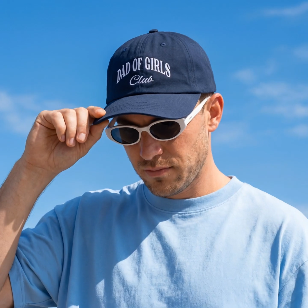 Dad of Girls Club Embroidered Hat | Premium Dad Cap | Father's Day Gift | Gift for Dads of Girls