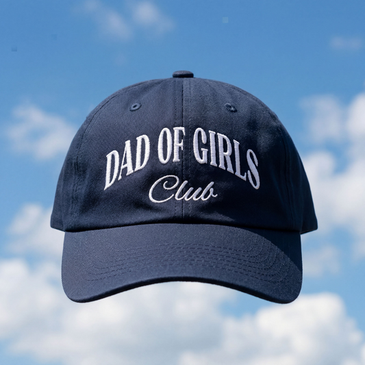 Dad of Girls Club Embroidered Hat | Premium Dad Cap | Father's Day Gift | Gift for Dads of Girls