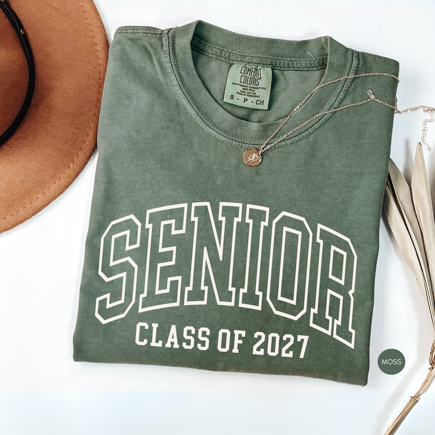 Senior Class of 2027 Shirt | Varsity Senior Graphic Tee | Class of 2027 T-Shirt